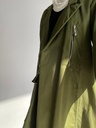 OLIVE LONG TRENCH