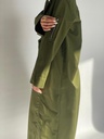 OLIVE LONG TRENCH