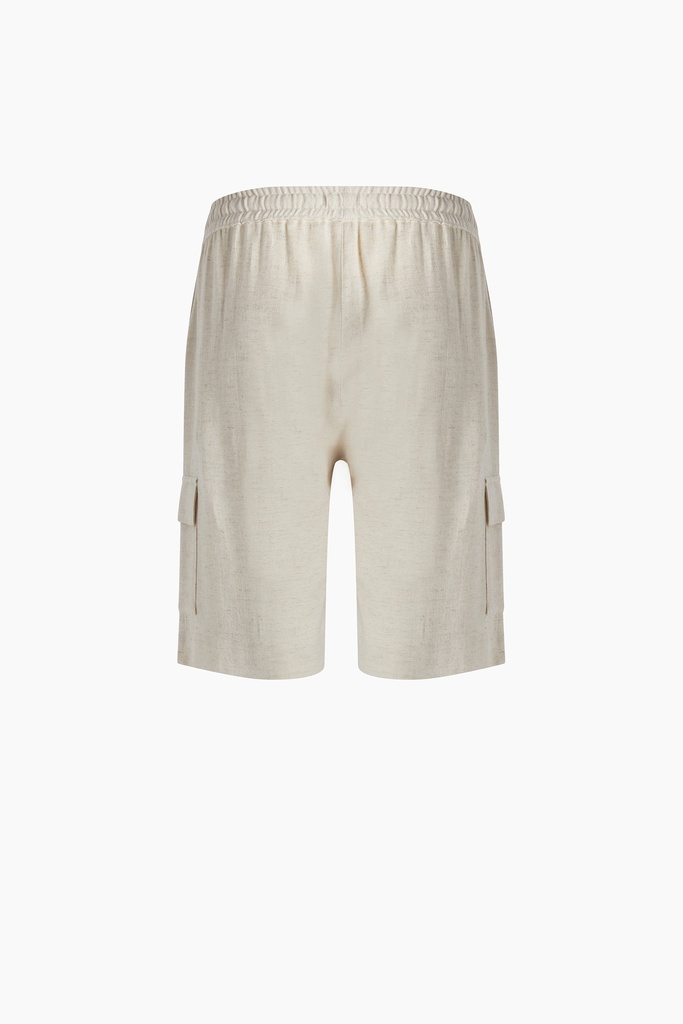 TU-LINEN CARGO SHORT