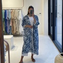 OCEAN BLUE BISHT