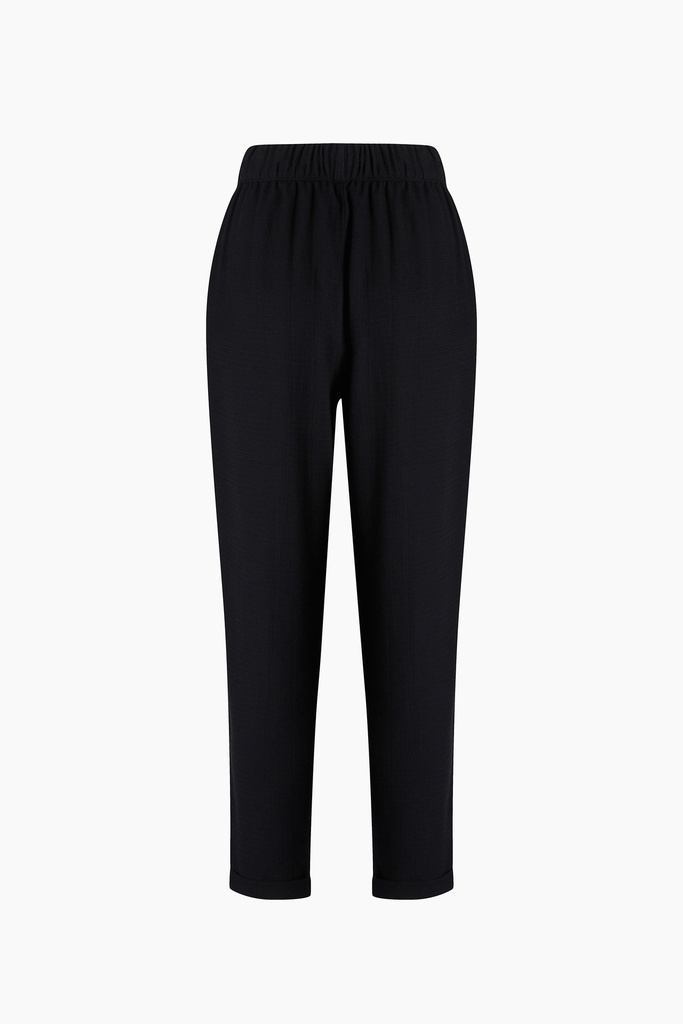 TU- BLACK SLOUCHY PANTS