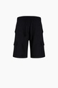 TU- COTTON BLACK SHORT