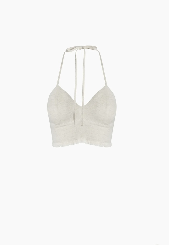 TU- NATURAL TRIANGLE BRALETTE