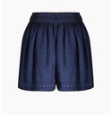 TU - LINEN NAVY SHORTS