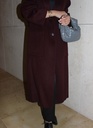 02-PLAIN BUTTON WOOL COAT