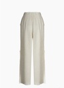 TU-CRINKLE SLIT PANTS