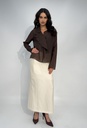 06-RUFFLED V-NECK SHIRT