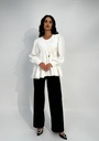 PLEATED LONGSLEEVE BLOUSE