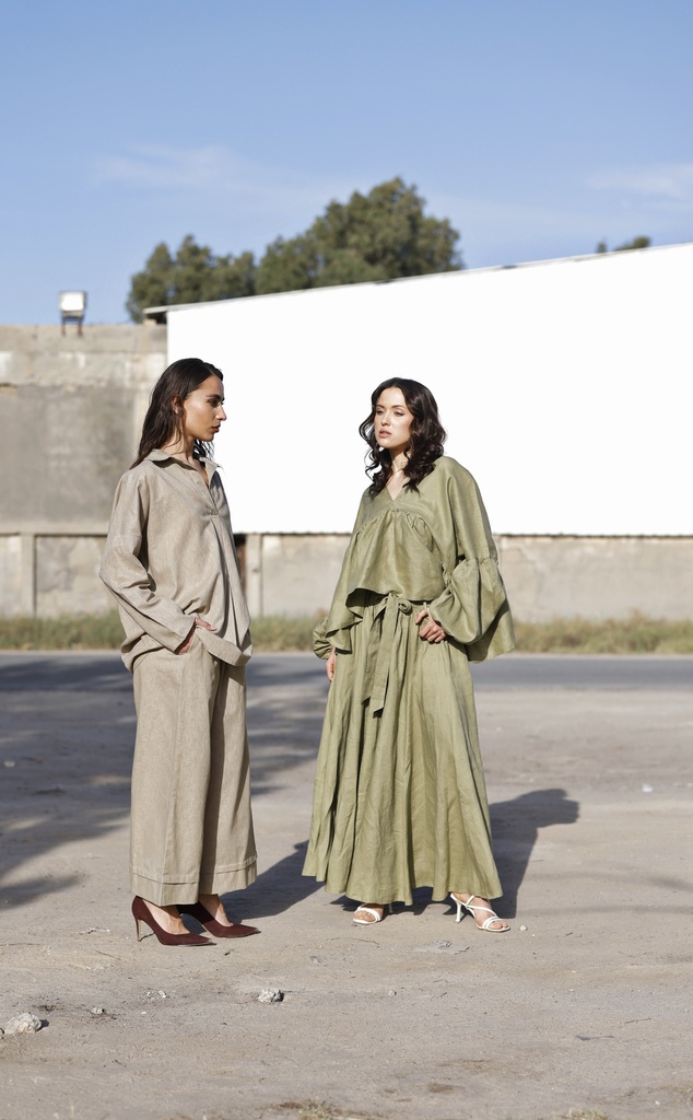 01-PISTA GREEN CO-ORD SET