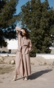 01-BACKLESS SHIRRED TWO PIECE SET