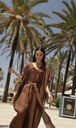 FITTED LINEN JUMPSUIT