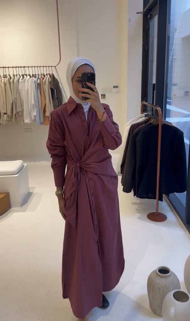 LOISA WRAPPED DRESS