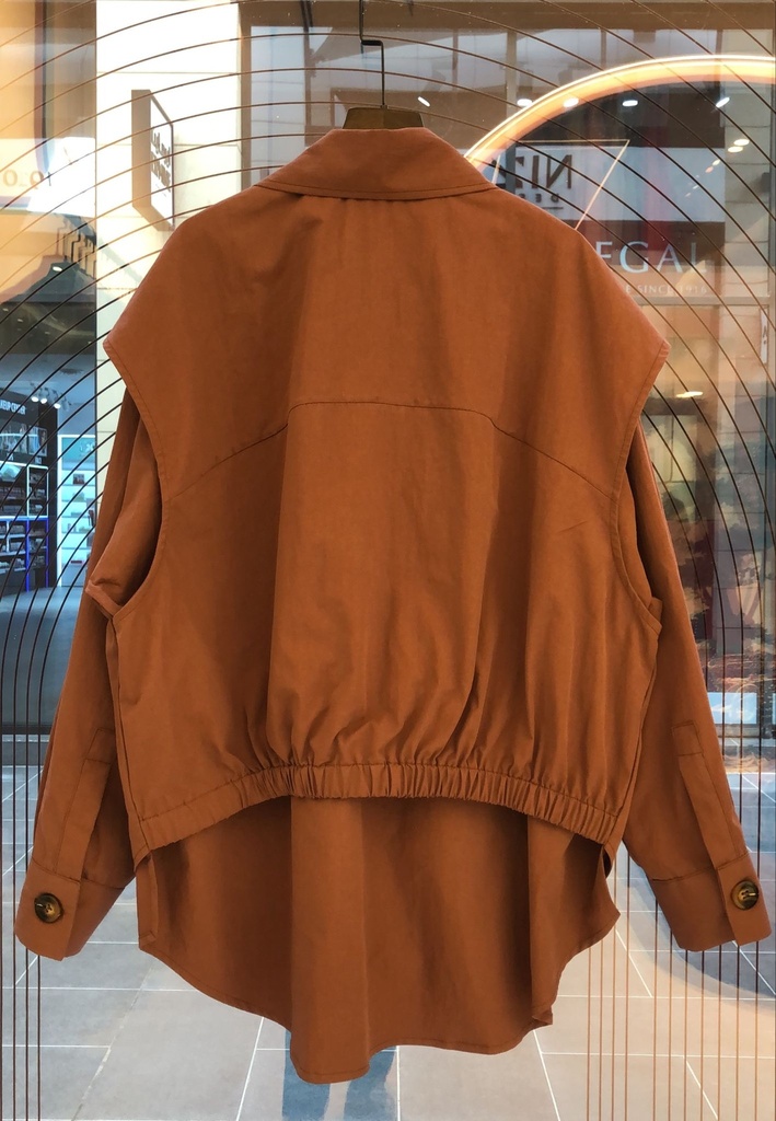AESTHETIC TRENCH JACKET