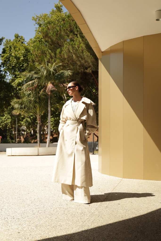 05-SUNLIGHT BEIGE TRENCH COAT