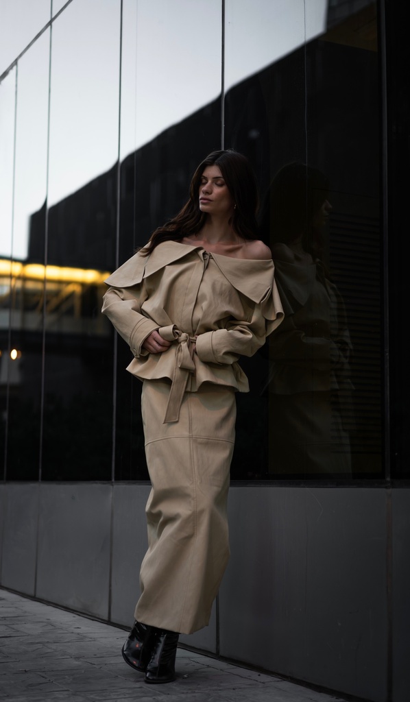 FW-39 SUEDE SKIRT SET