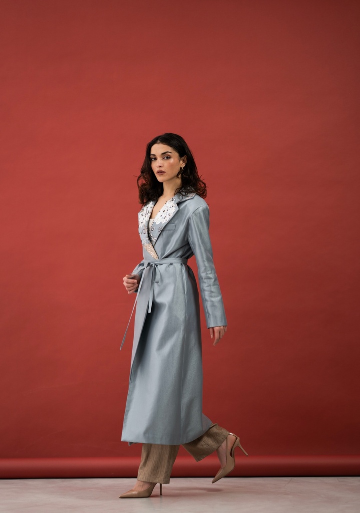 ED26-11 BELTED JACKET