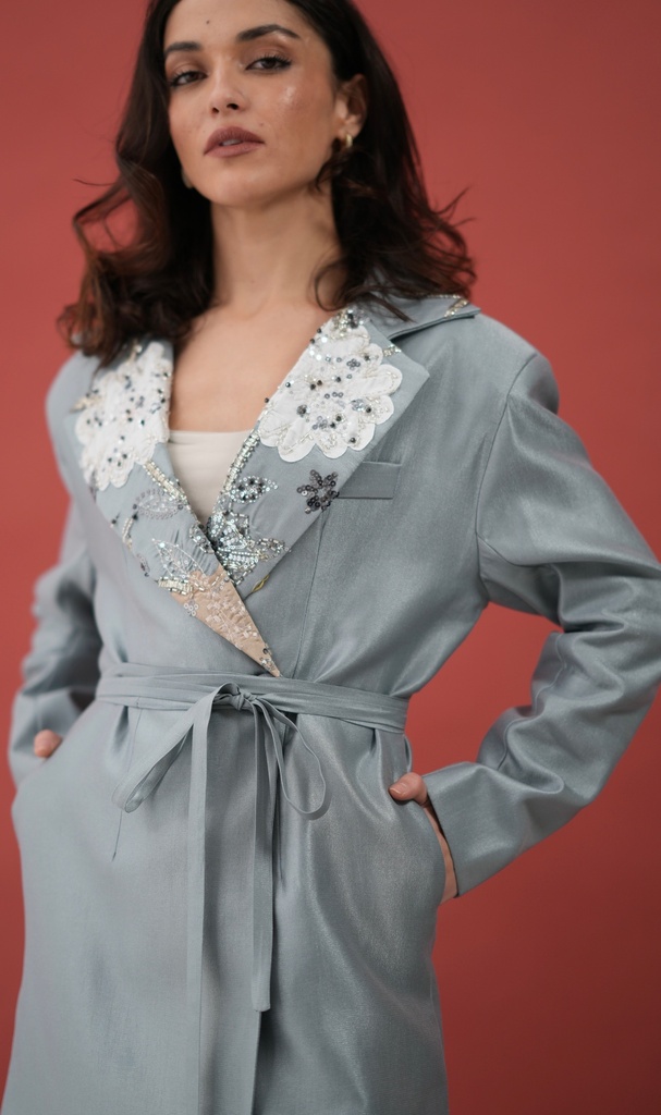 ED26-11 BELTED JACKET