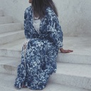 OCEAN BLUE BISHT