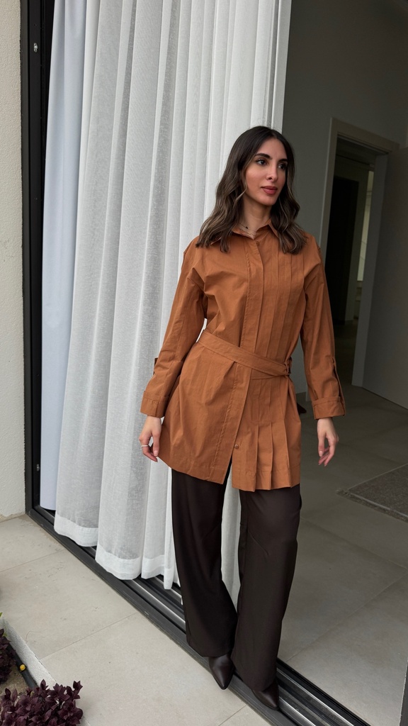 S26-D1-02 BELTED SHIRT