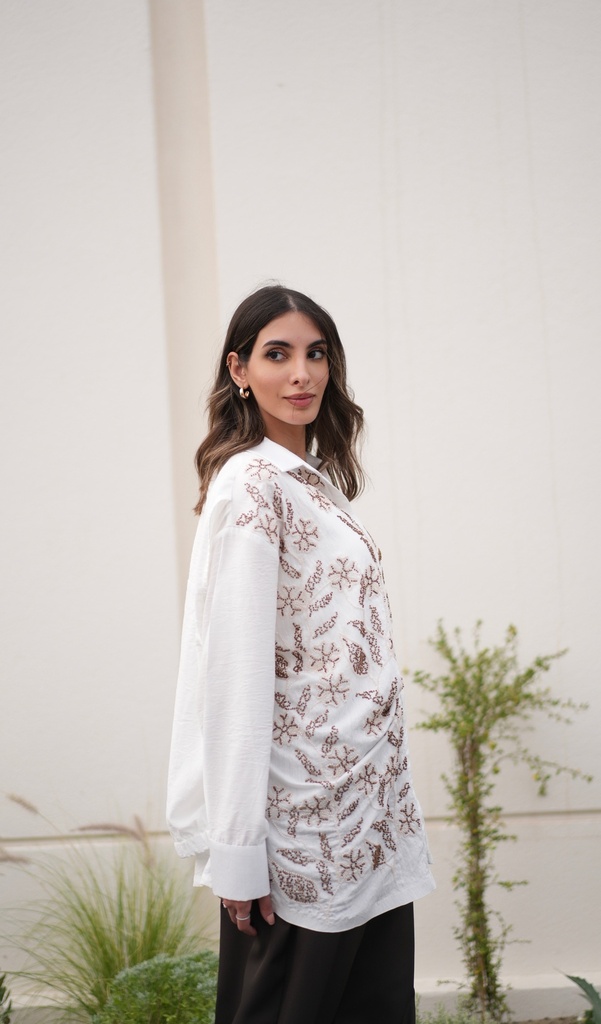 ED26-48 EMBROIDERED BLOUSE