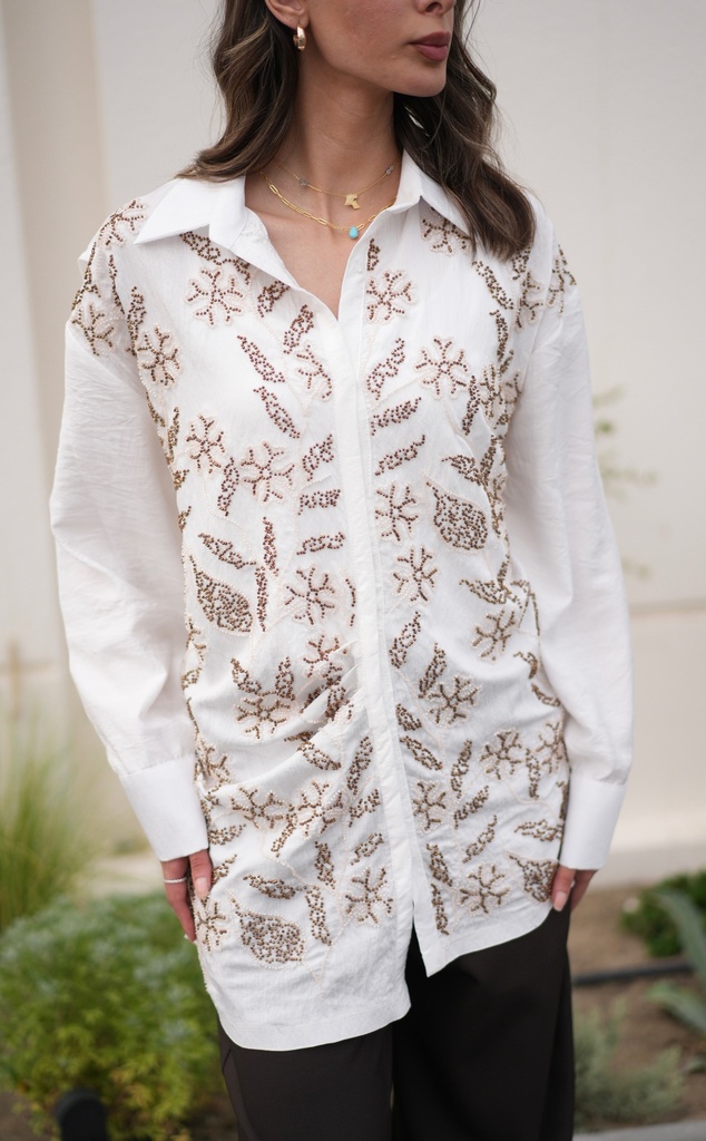 ED26-48 EMBROIDERED BLOUSE
