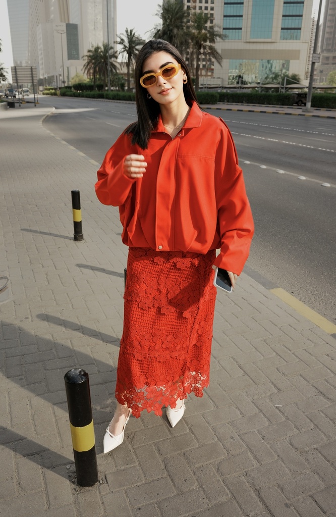 S26-07 DANTEL SKIRT