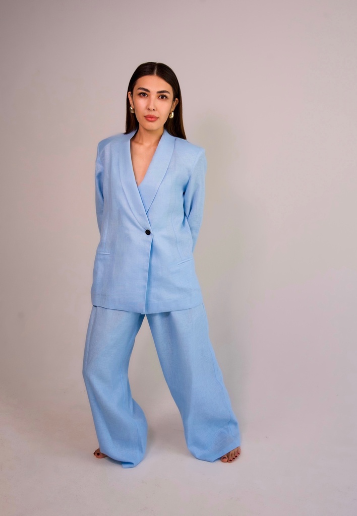 S26-26 LINEN BLAZER