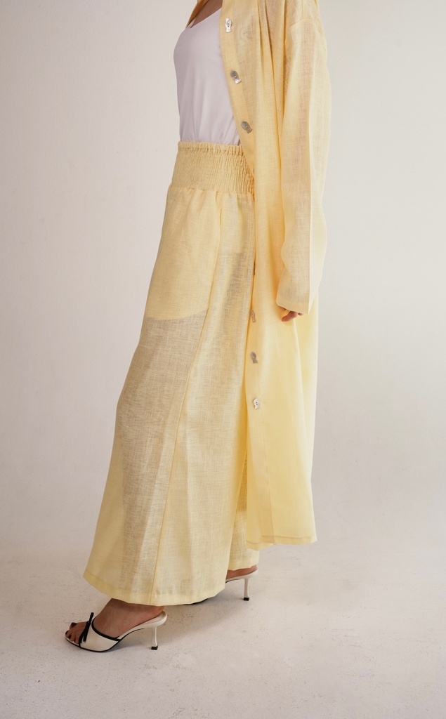 OU-S25 DAZY LINEN TOP