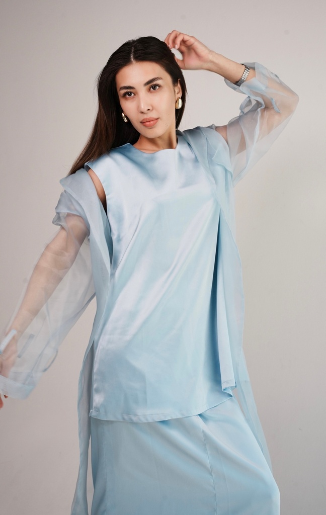 ED26-73 3PCS ORGANZA SET