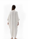 CRINKLE LINEN KAFTAN