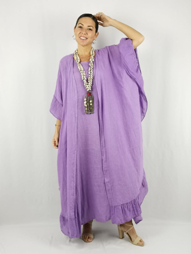 ZOE-LINEN RAMADAN KAFTAN