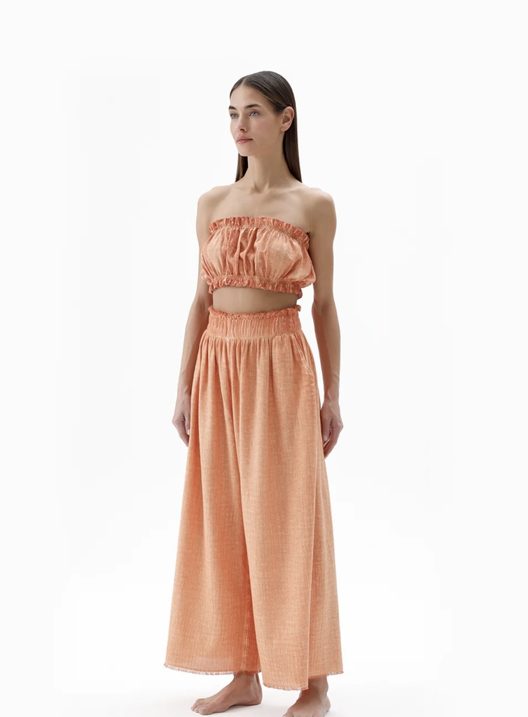 TU-ORANGE PALAZZO PANTS