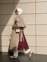 FOG BELTED LONG COAT