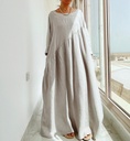 GREY LENIN MAXI DRESS