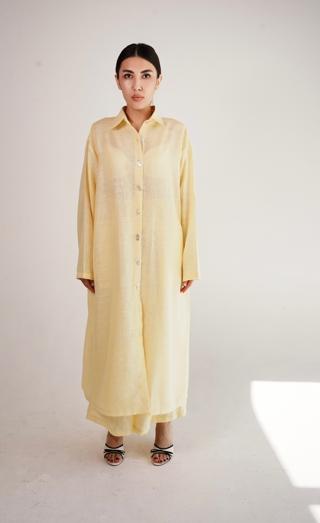 OU-S25 DAZY LINEN TOP