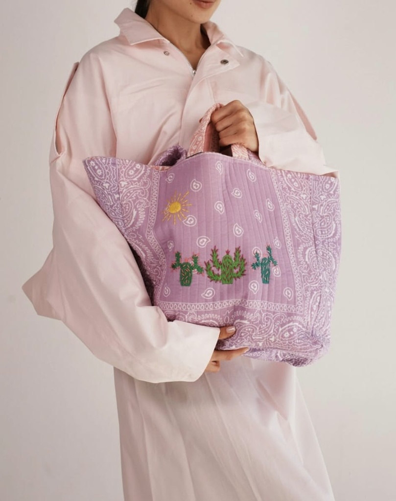 BANDANA MAXI TOTE BAG