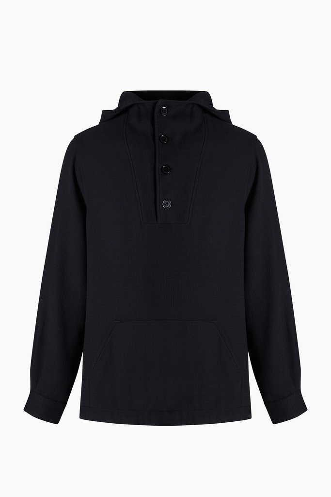 TU- COTTON BLACK SWEATSHIRT