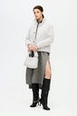 TU- GREY SHERPA SHORT JACKET