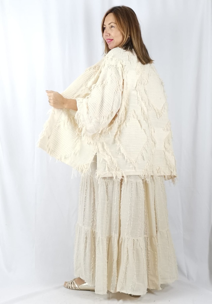 ZOE-JHANA-SHORT COAT (BEIGE)