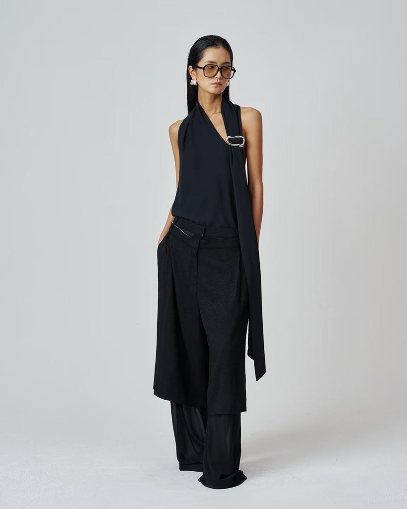05-BLACK MYSTIC LAYER PANTS