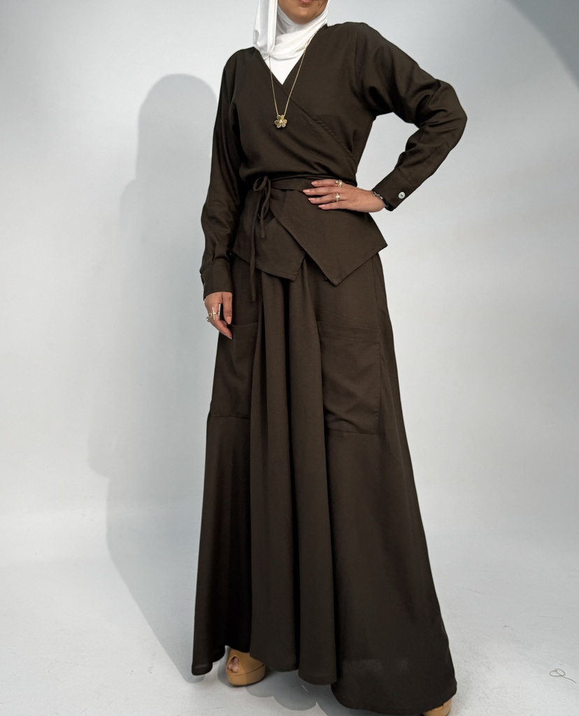 PLAIN LINEN SET