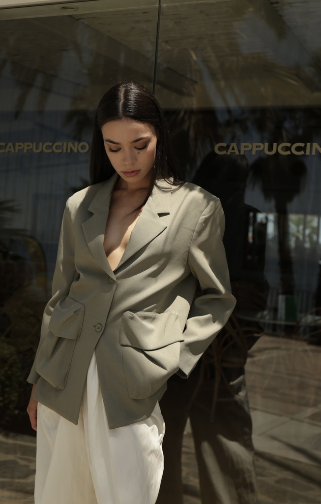 01-CASHMERE BLAZER