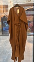 FITTED LINEN JUMPSUIT