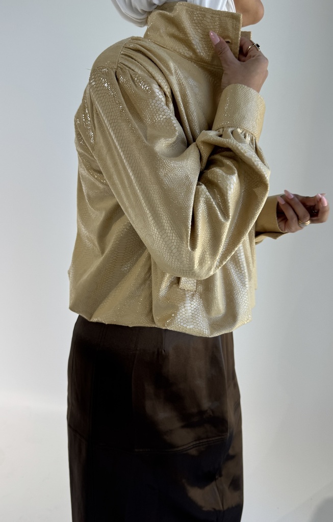 FW-01-CROP JACKET (S)