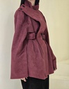FW-32 BELTED SUEDE TOP