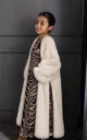 R26- WHITE FUR KIDS BISHT