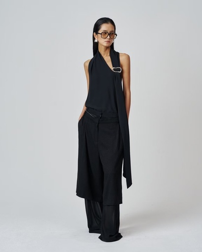 05-BLACK MYSTIC LAYER PANTS