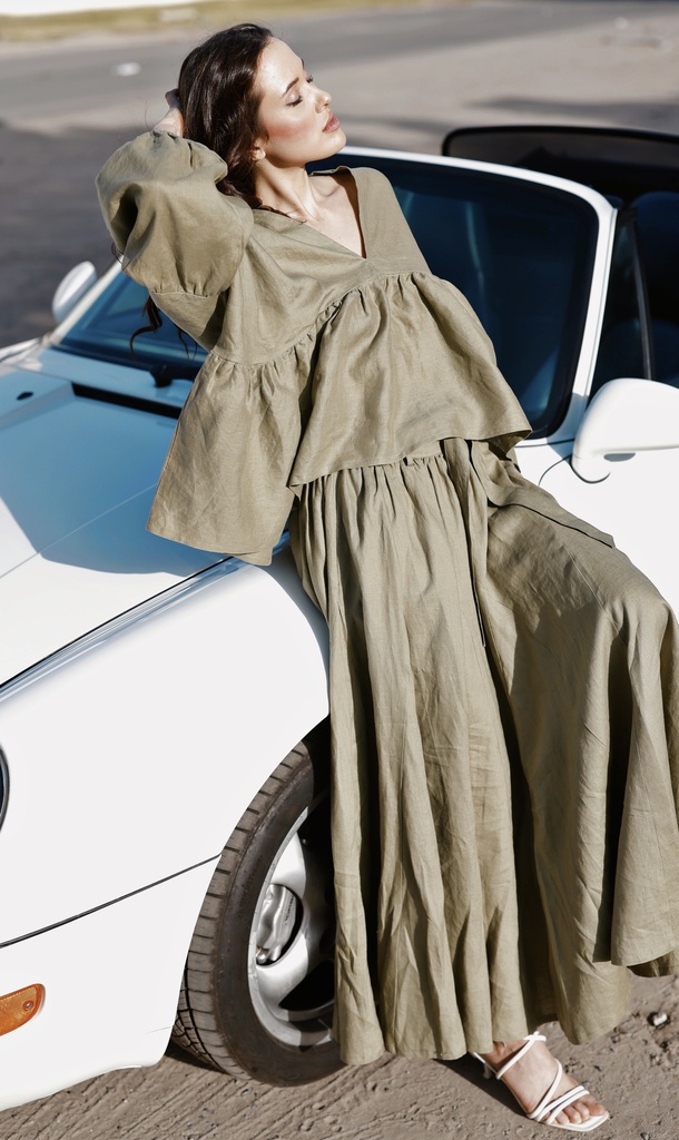 01-PISTA GREEN CO-ORD SET