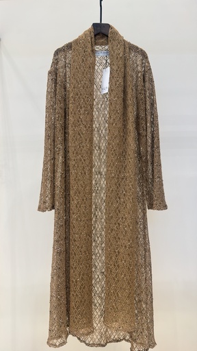 CROCHET LONG CARDIGAN