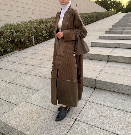 FW-25 SUEDE BISHT